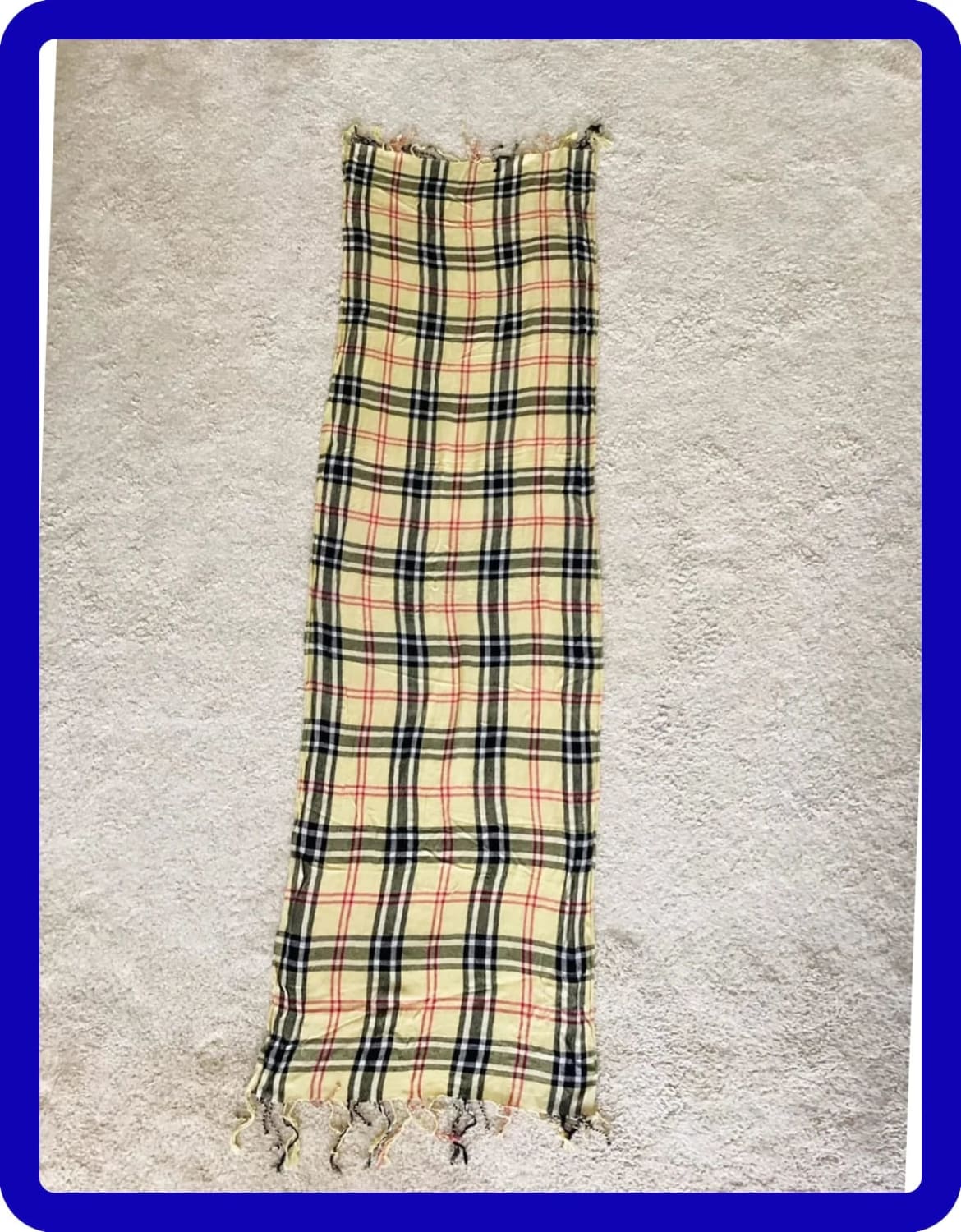 Écharpe à Carreaux Jaune et Noir - Style Unisex 🔲