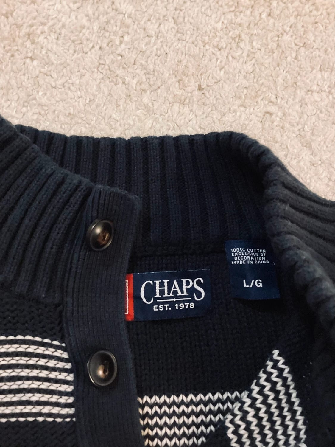 Sweat Chaps L en Très Bon État