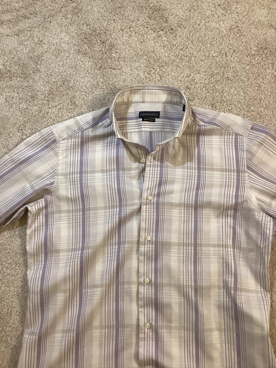 Chemise Carlo Pignatelli 43/17 en Très Bon État 🔵