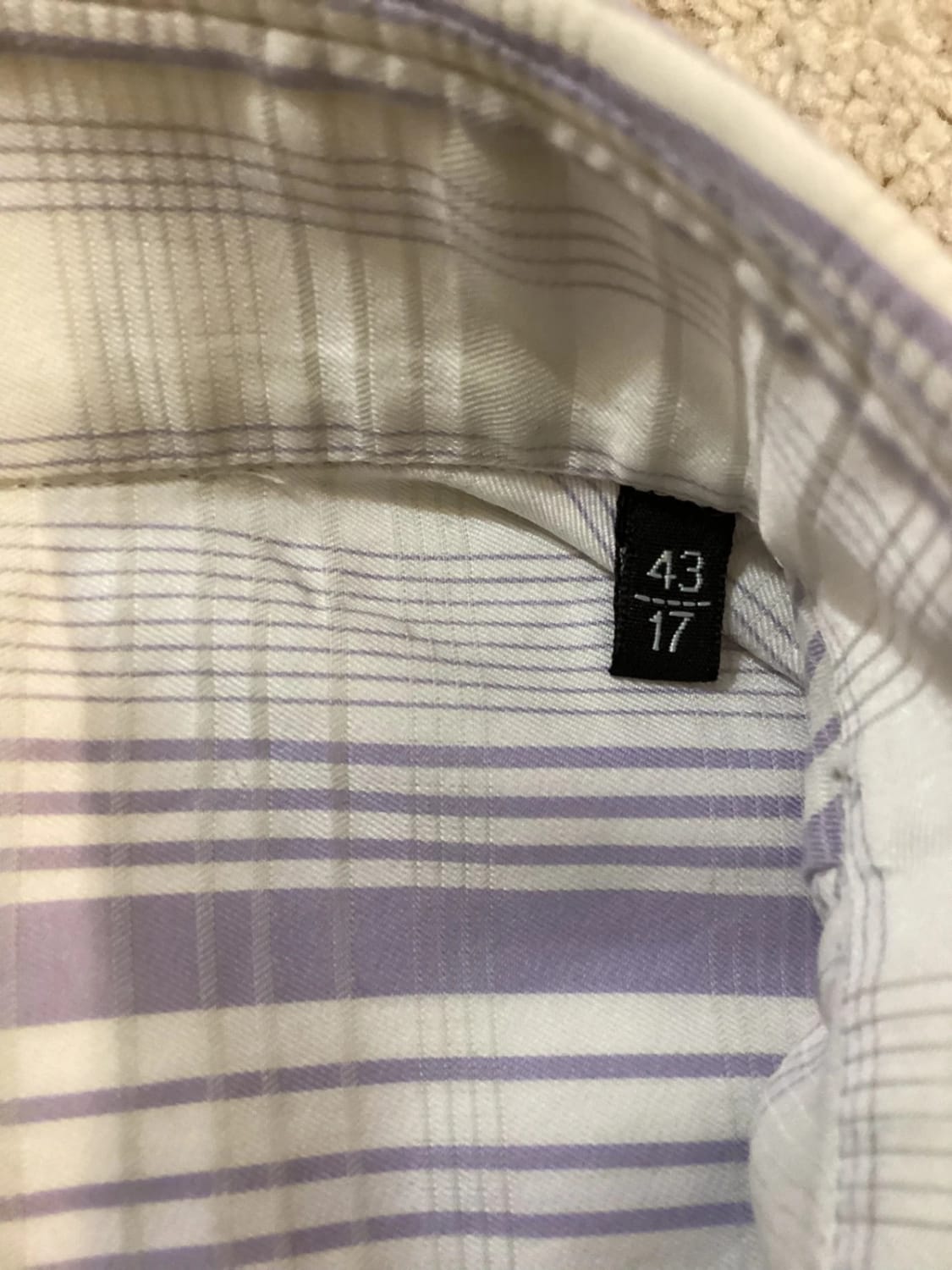 Chemise Carlo Pignatelli 43/17 en Très Bon État 🔵
