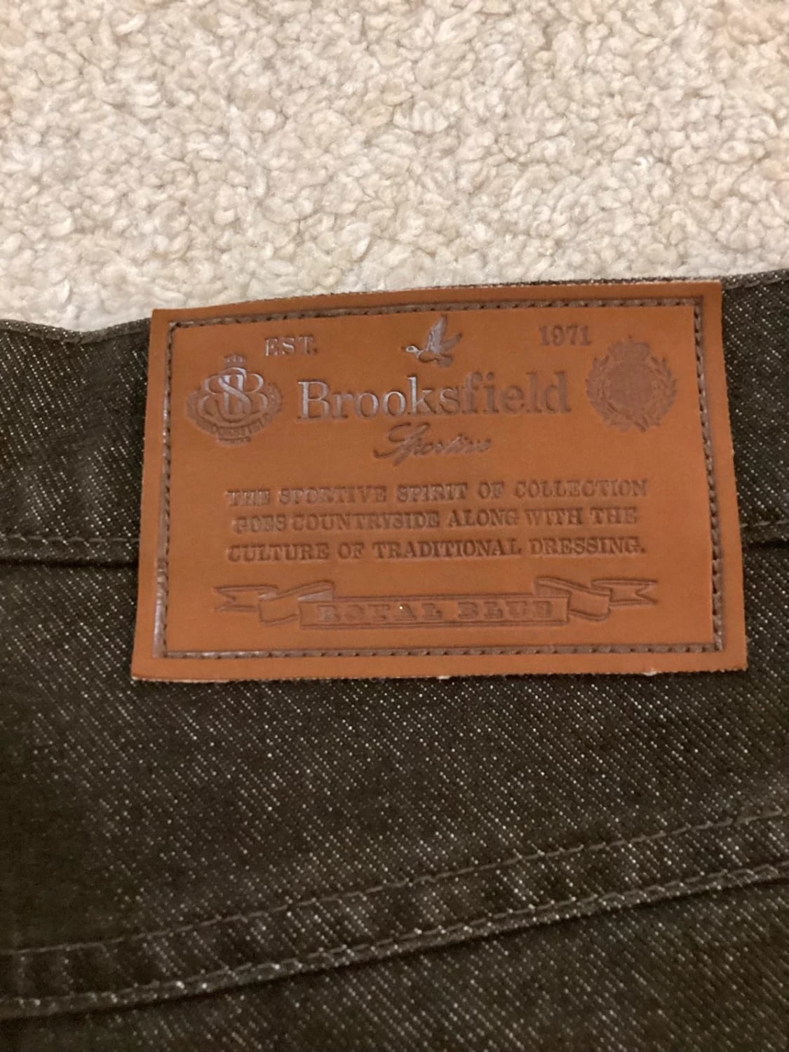 Jeans Brooksfield Junior IT38 en Très Bon État 👖