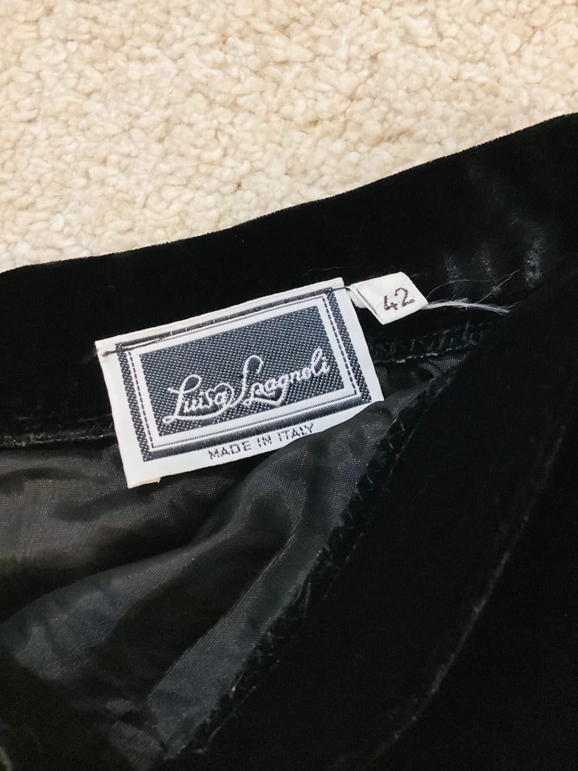 Jupe Luisa Spagnoli Noire - Taille IT42