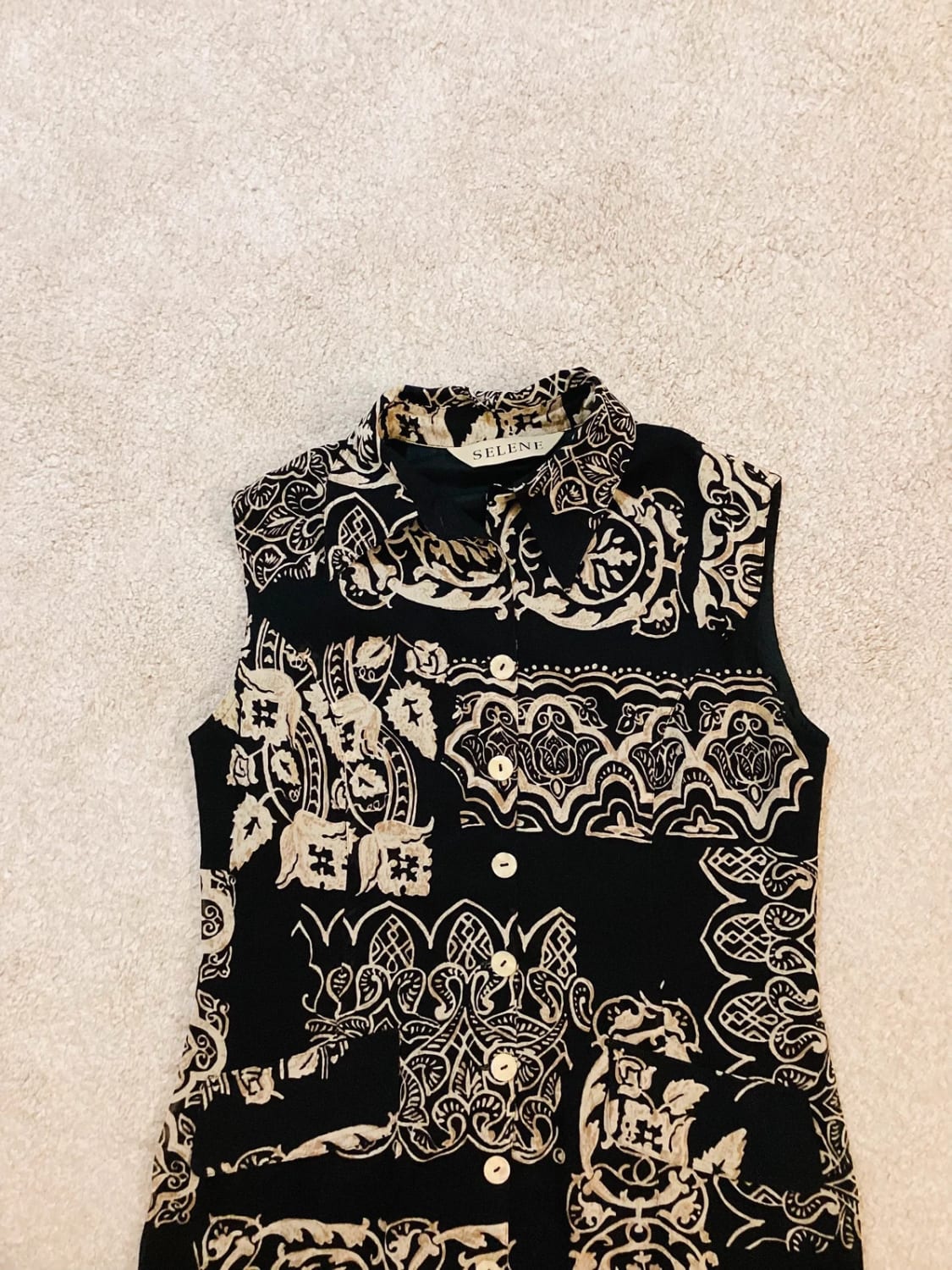 Robe Selene Noire - Taille M