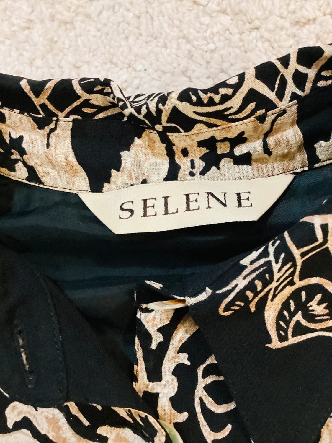 Robe Selene Noire - Taille M