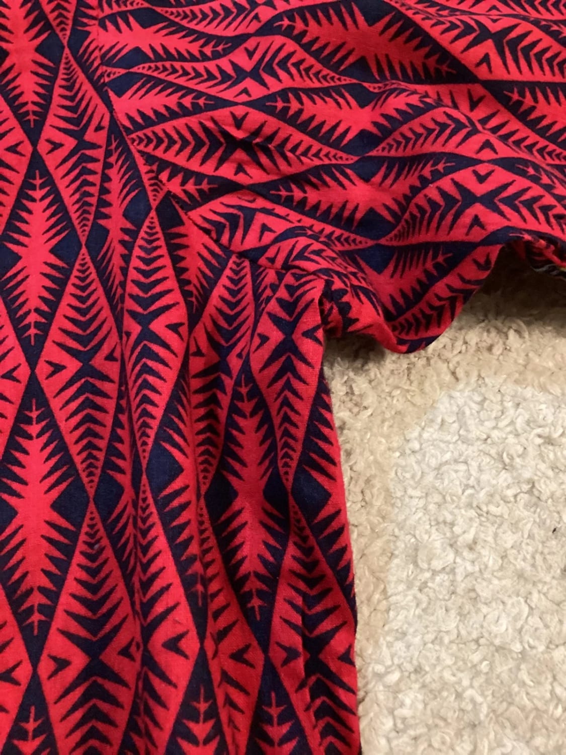 Robe Rouge & Marine - Taille XS