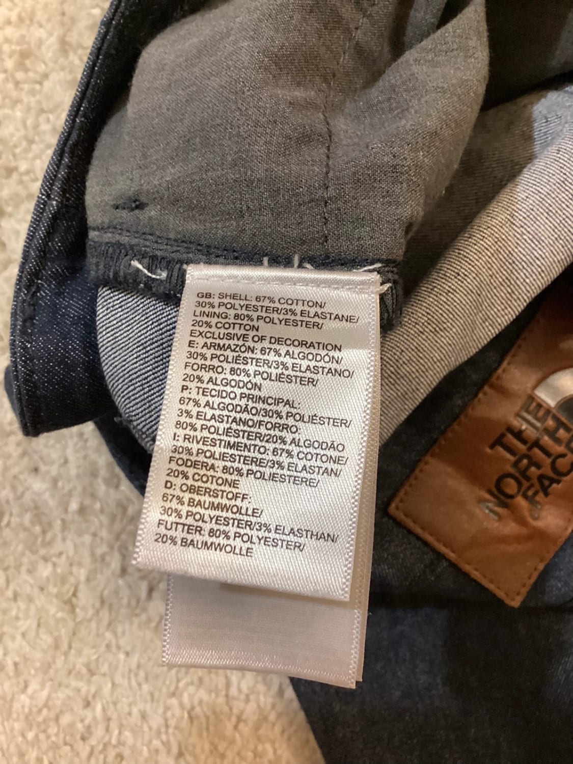 Jeans The North Face W26 en Très Bon État