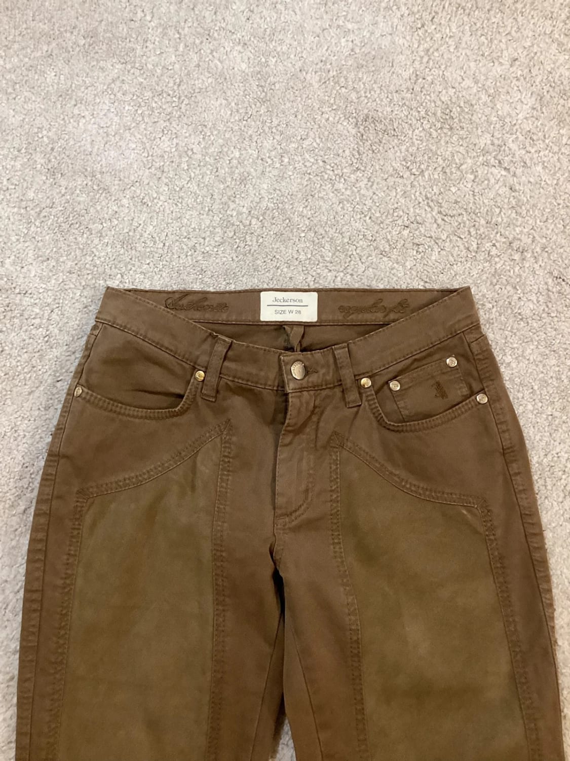 Jeans Jeckerson Marron - Taille W28