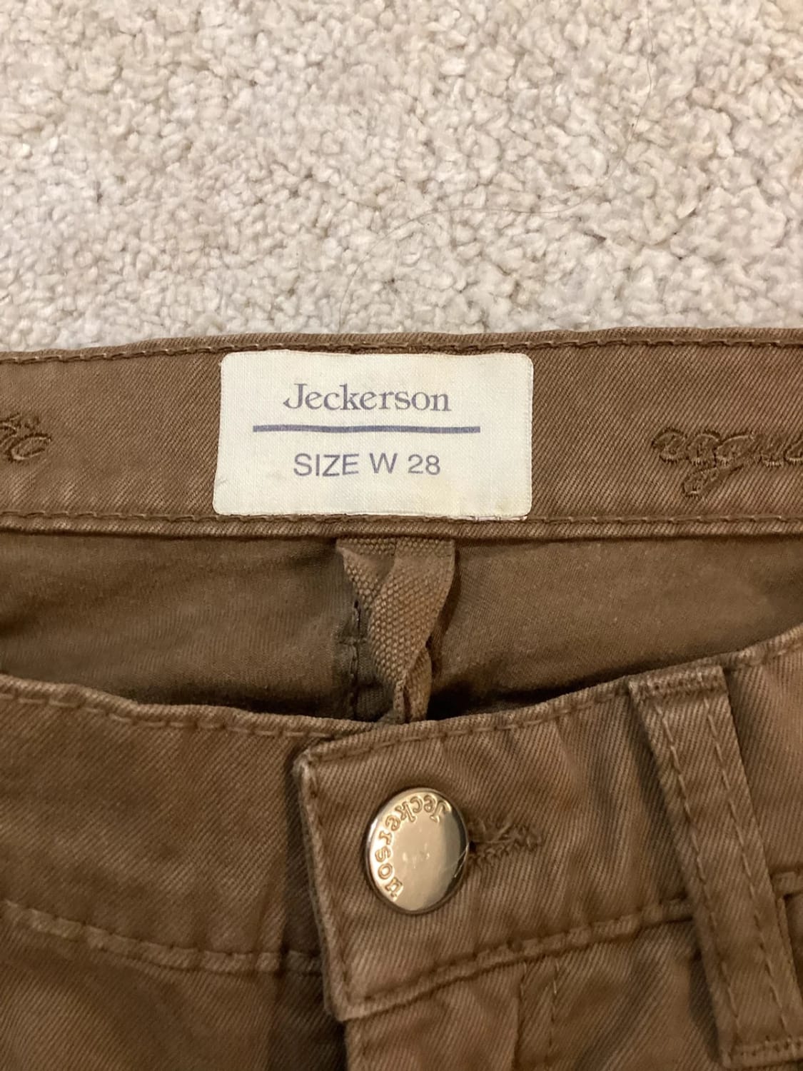 Jeans Jeckerson Marron - Taille W28