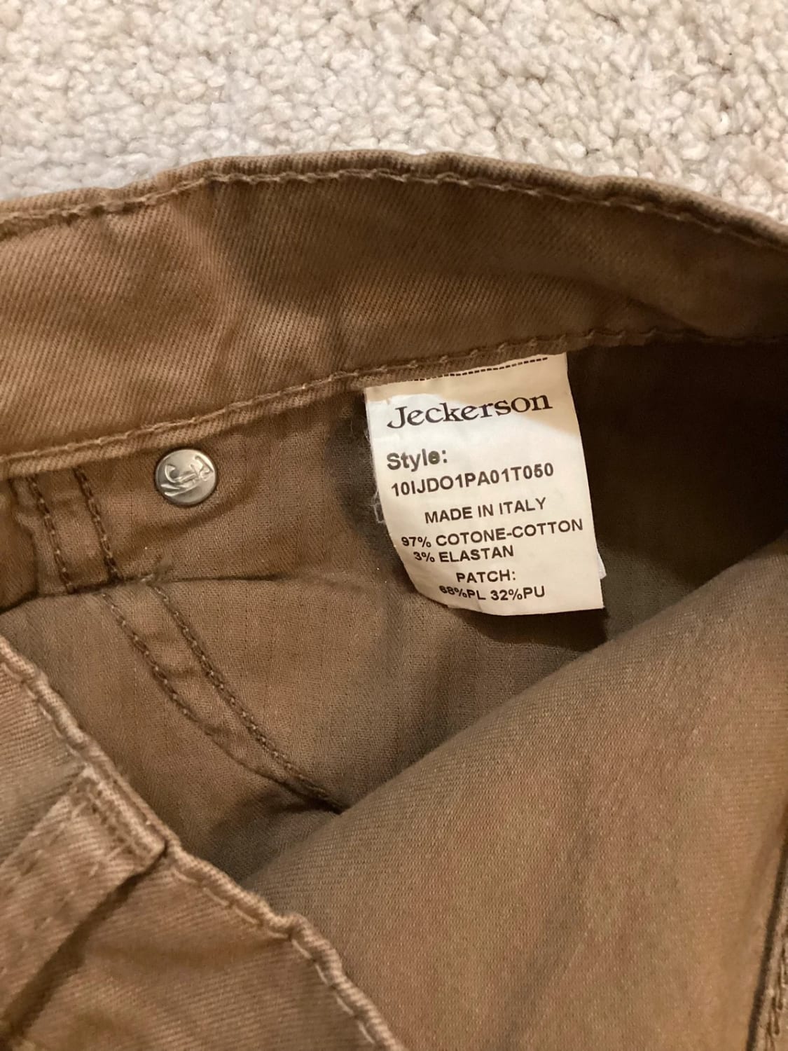 Jeans Jeckerson Marron - Taille W28