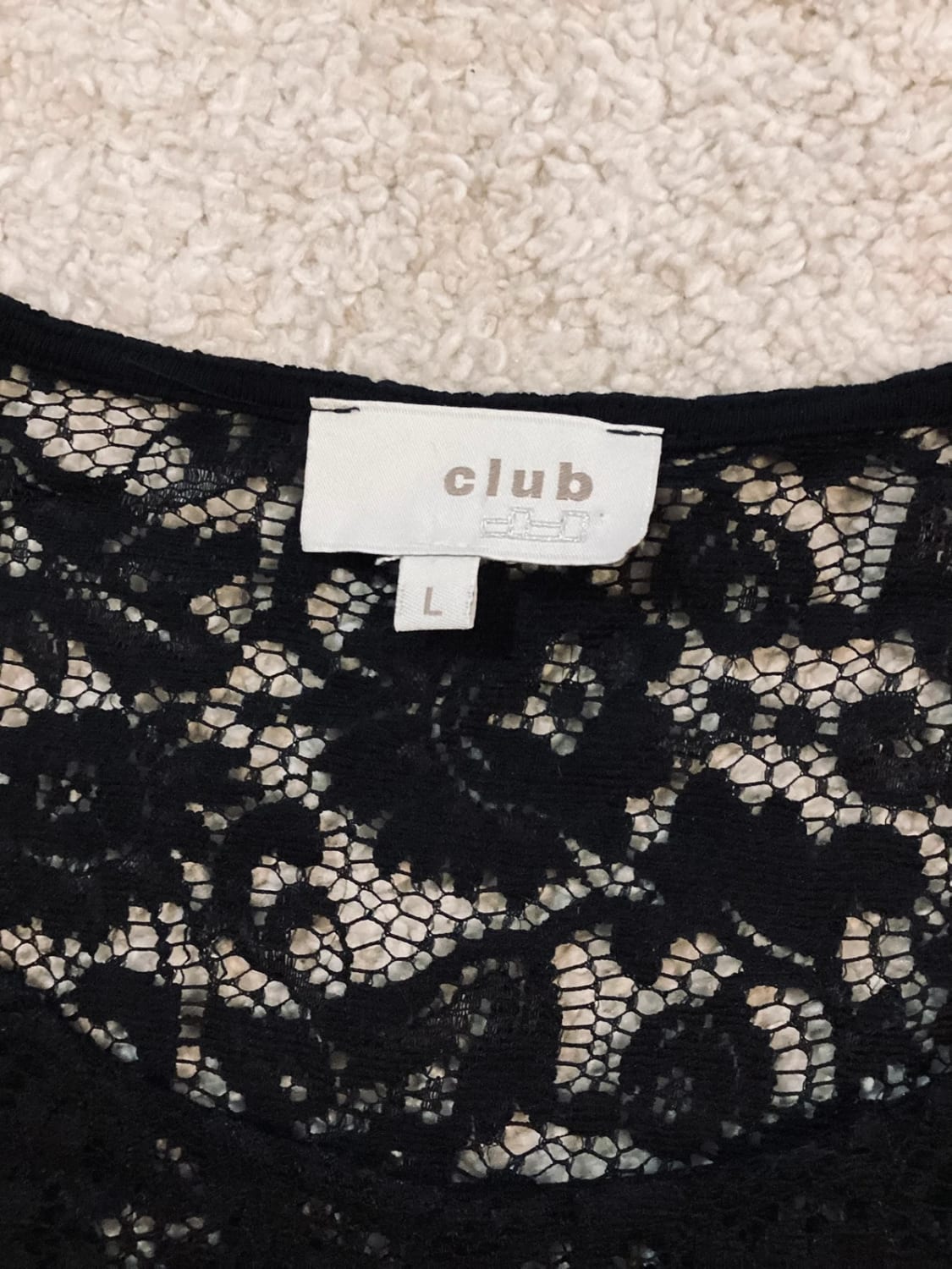 Robe Club Noire - Taille L