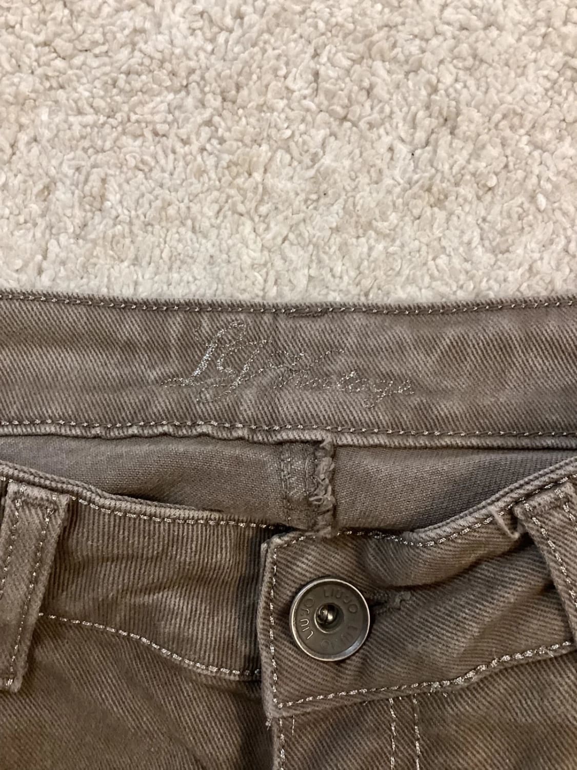 Jeans Liu Jo Marron - Taille XS