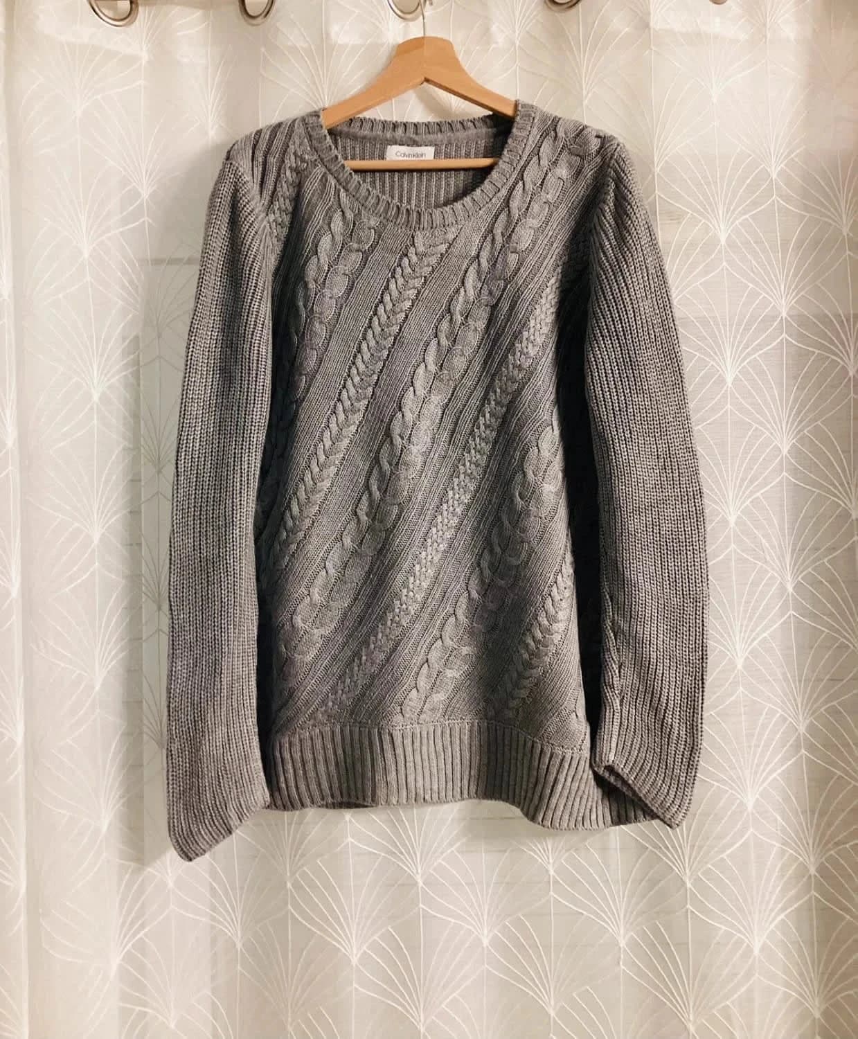 Pull Calvin Klein M Homme à Cable 🧶
