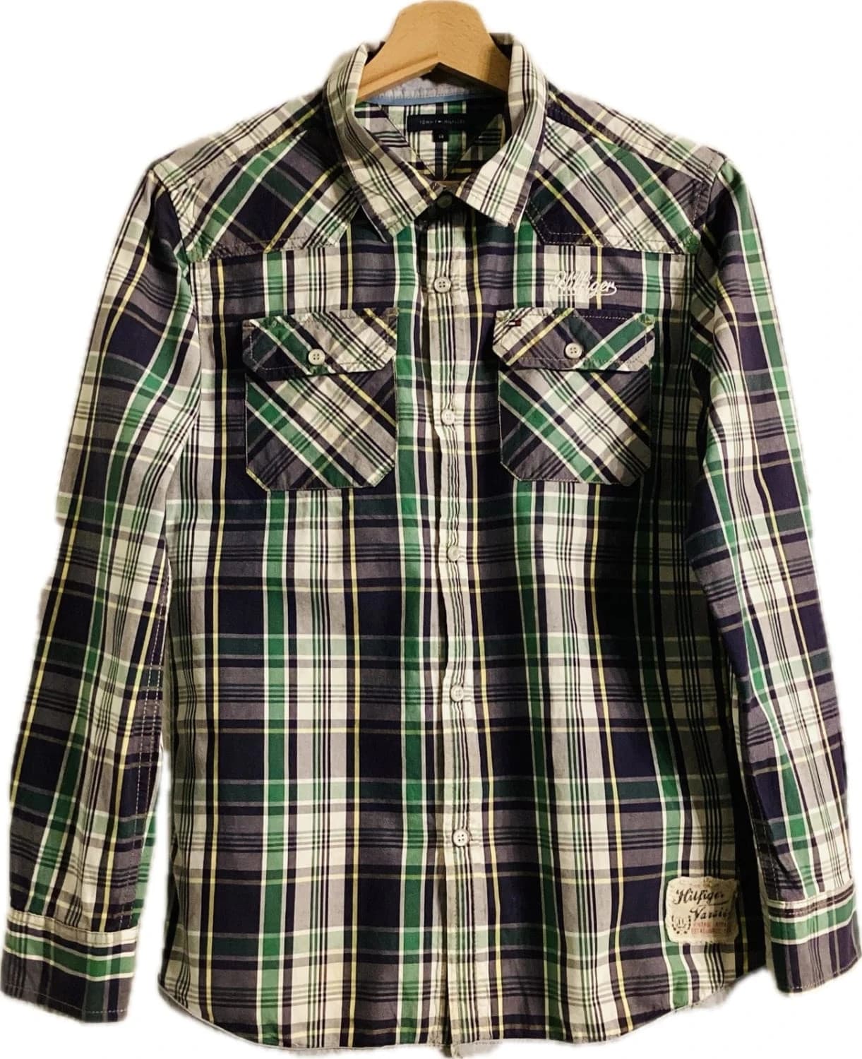 Camisa Tommy Hilfiger 14 en Muy Buen Estado 💚