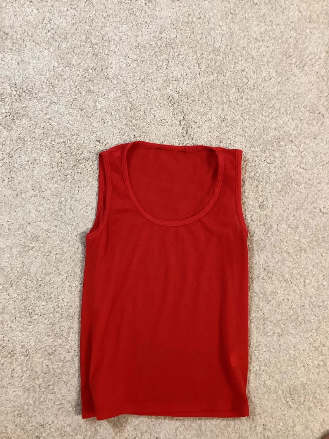 Débardeur - XXXS - Bon État Femme - Rouge
