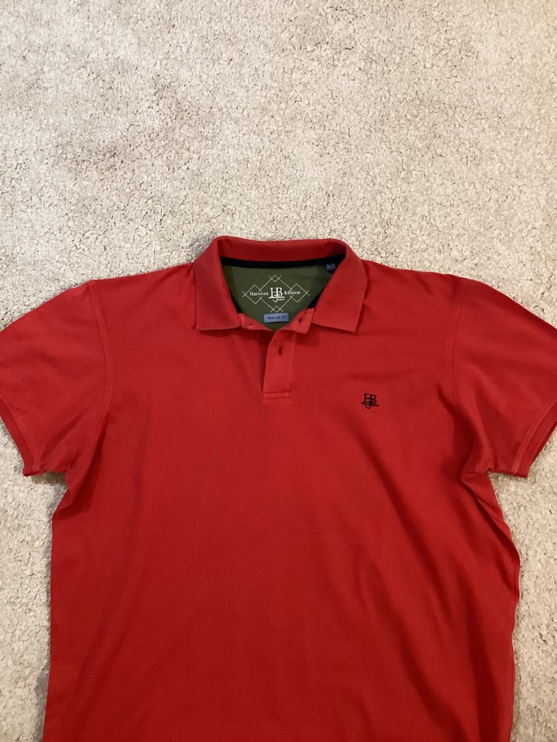Polo Harmont&Blaine Rouge - Taille XL
