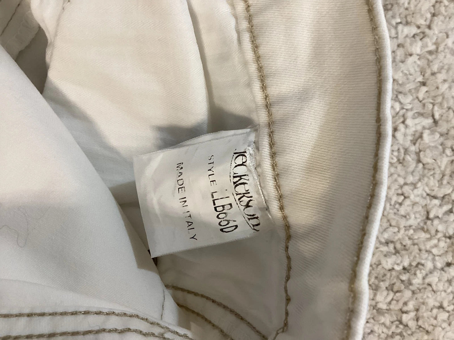 Jeans Jeckerson Blanc - Taille W26