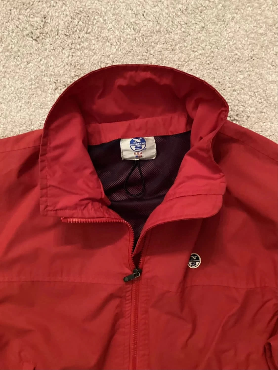🧥 Imperméable North&Sails XS en très bon état homme rouge