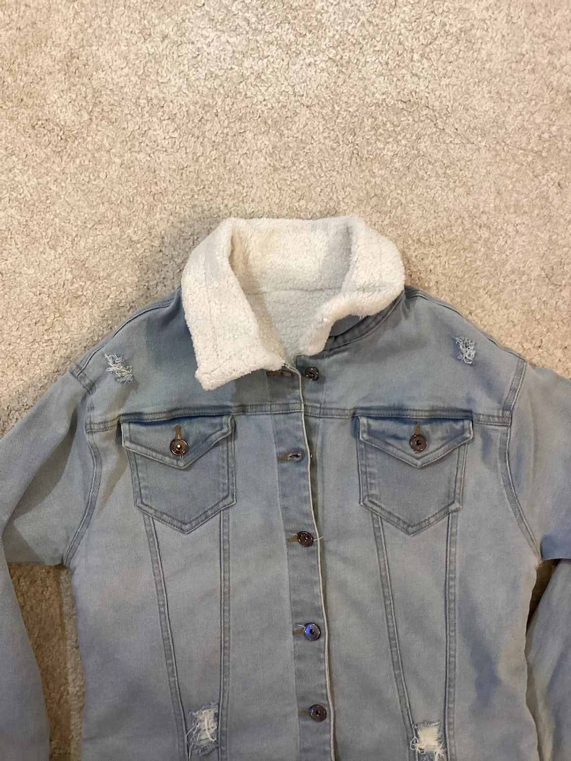 Veste en Jean - S - Très Bon État Femme