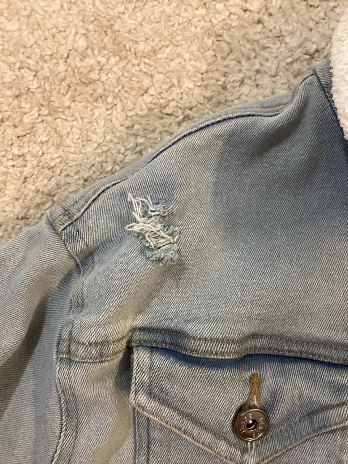 Veste en Jean - S - Très Bon État Femme