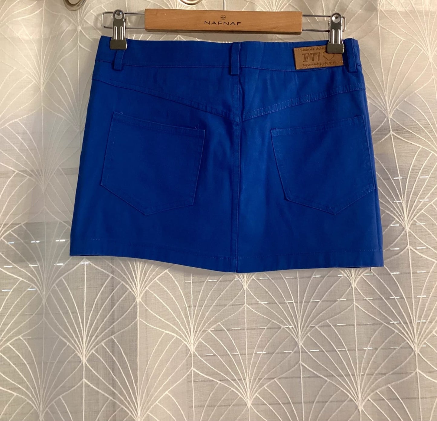 Jupe Floreiza Bleue - Taille IT40