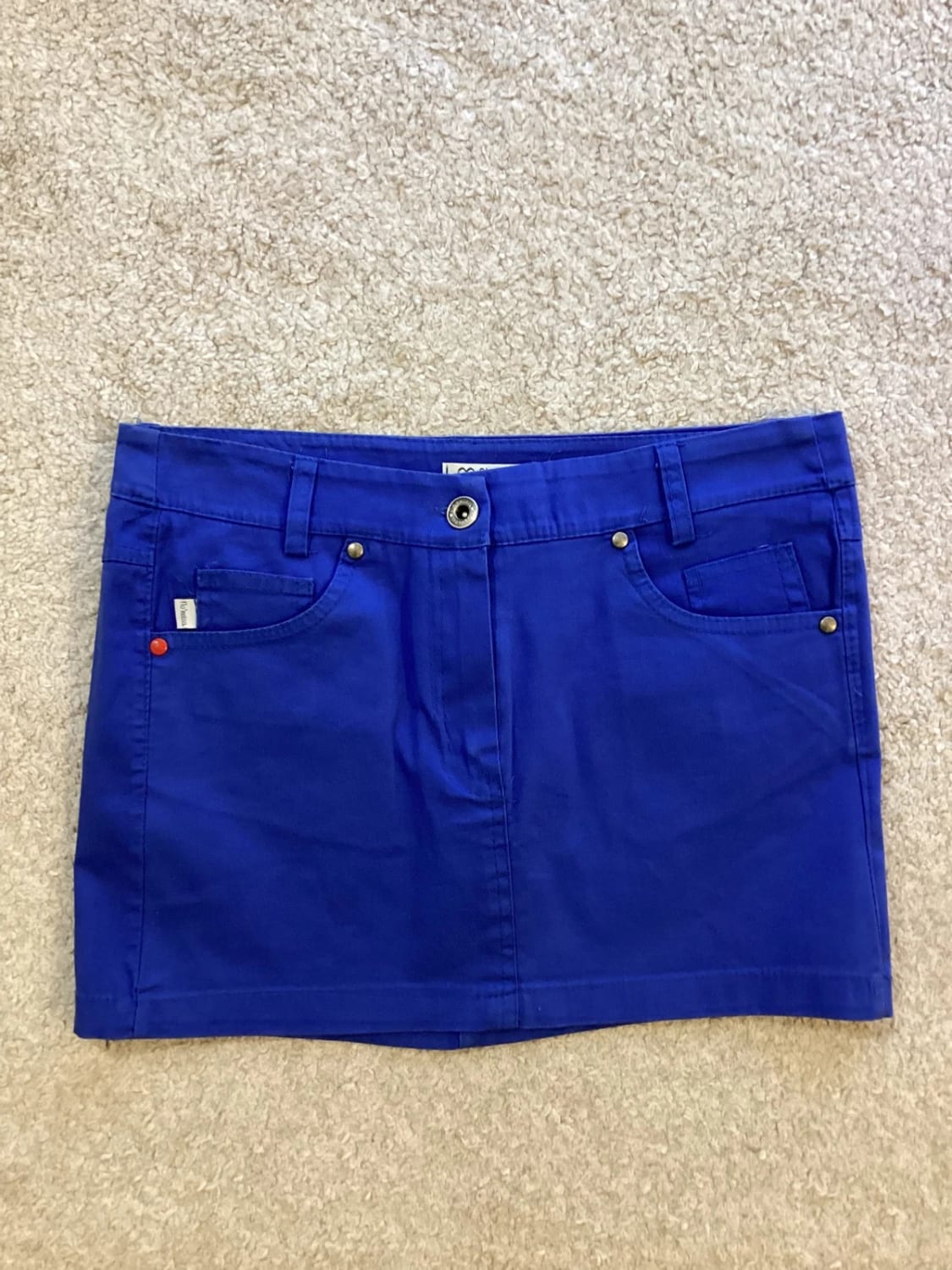 Jupe Floreiza Bleue - Taille IT40