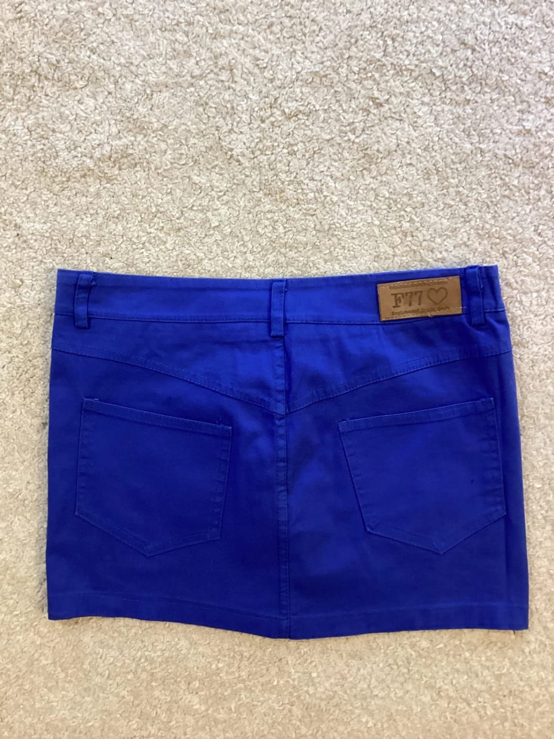 Jupe Floreiza Bleue - Taille IT40