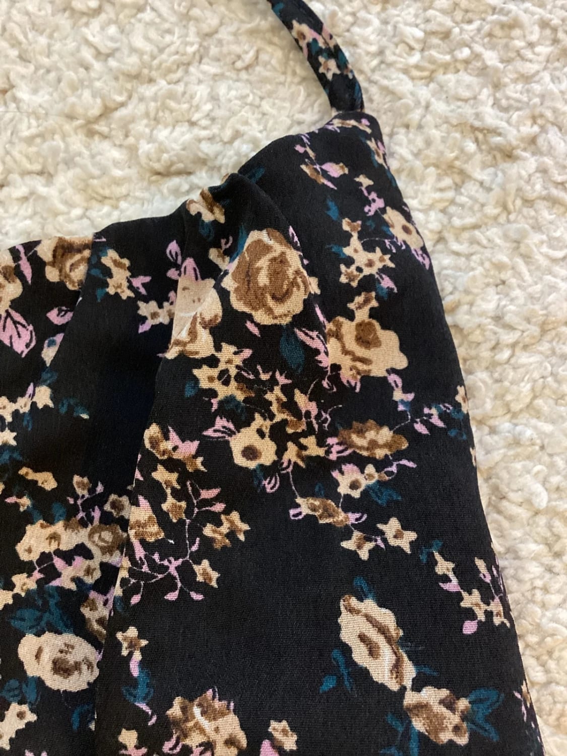 Robe Noir/Marron - XS