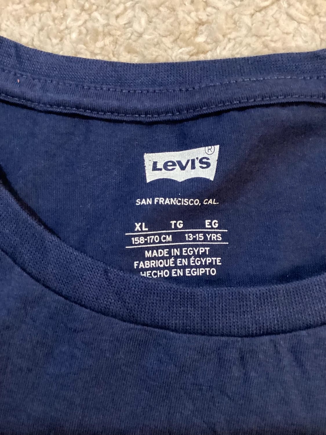Camiseta Lévis - 13A - Muy Buen Estado Niña