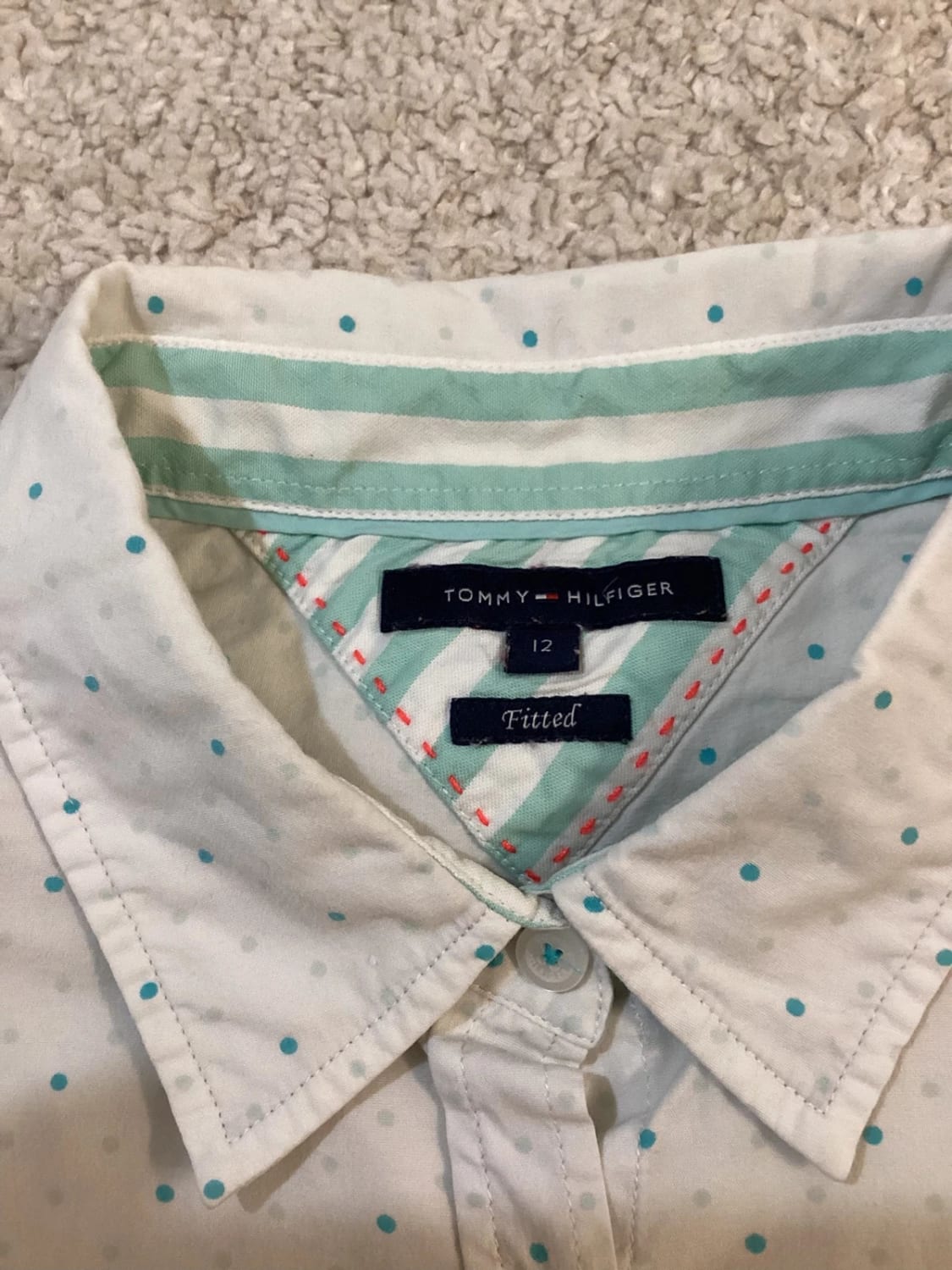 Chemise Tommy Hilfiger - 12 - Très Bon État Femme