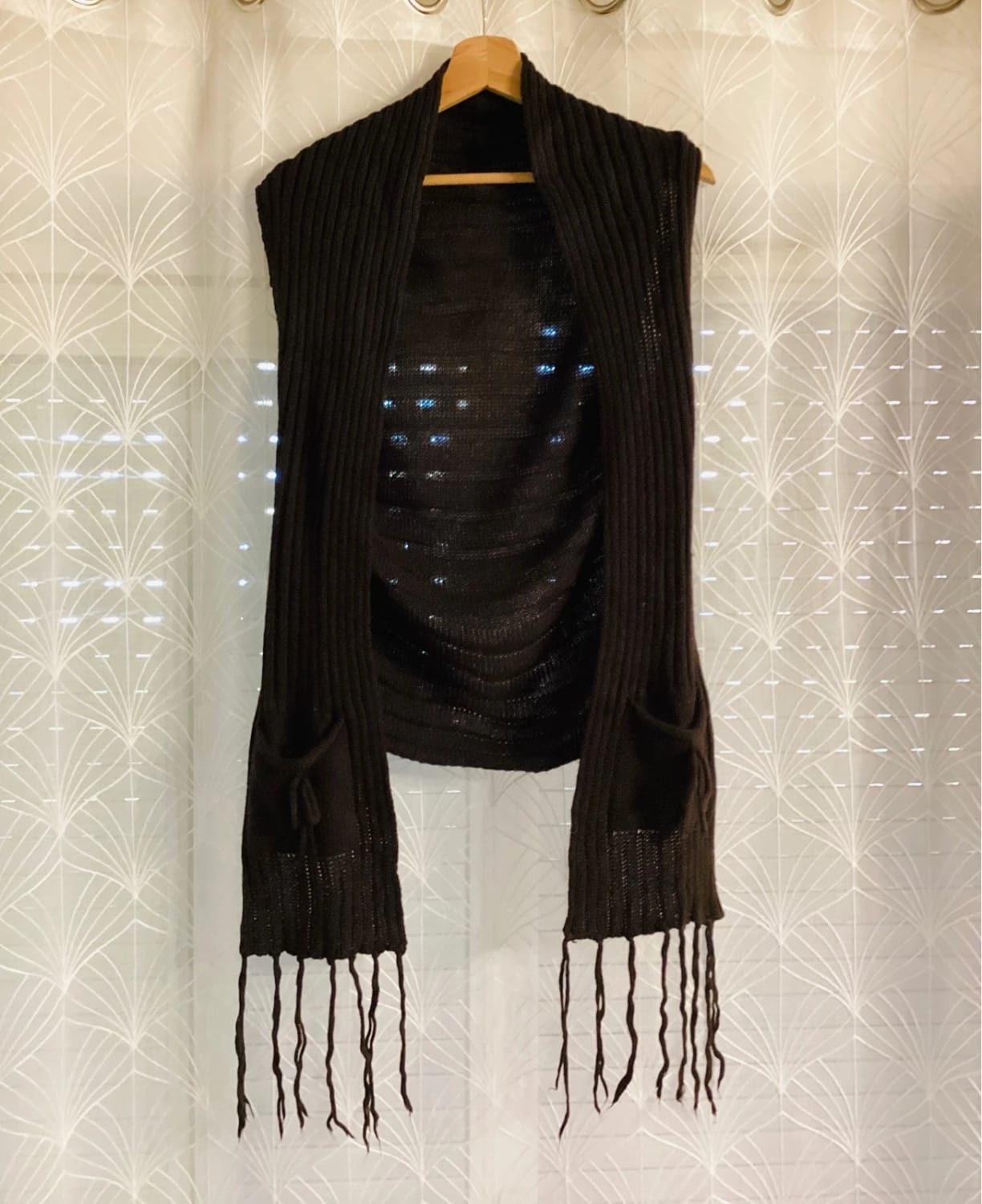 🍂 Cardigan Marron - Femme XL