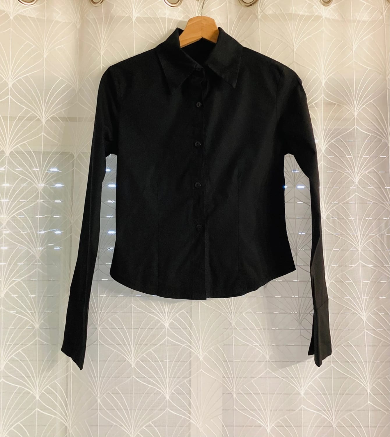 🖤 Chemise Noire - Femme S