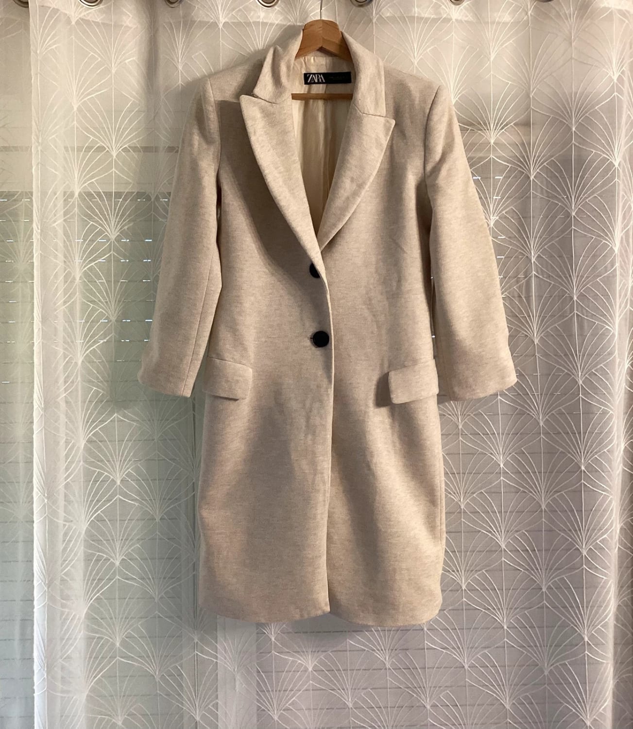 🧥 Manteau Beige Zara - Femme M