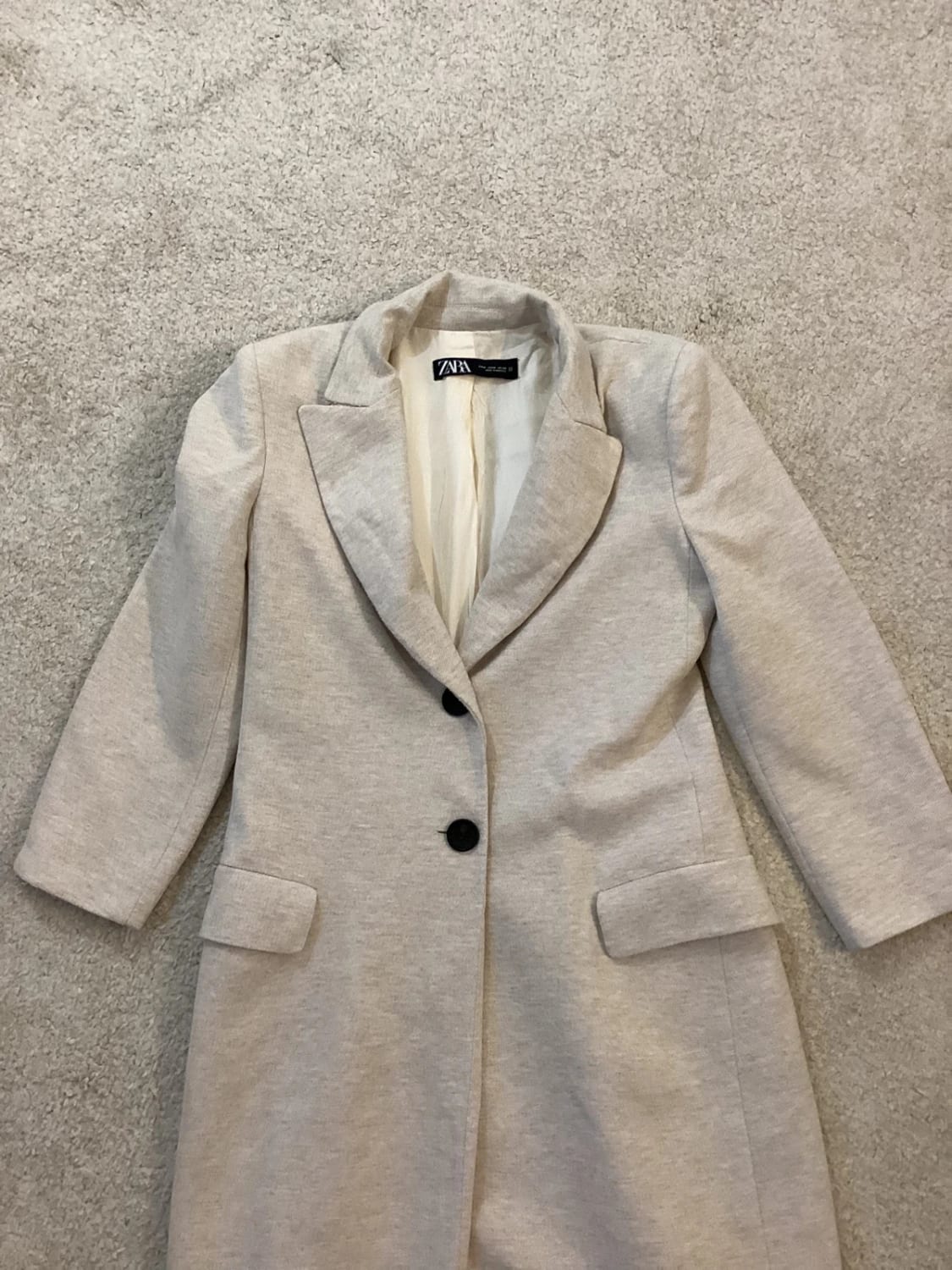 🧥 Manteau Beige Zara - Femme M
