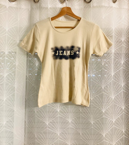 T-shirt Jaune - Femme