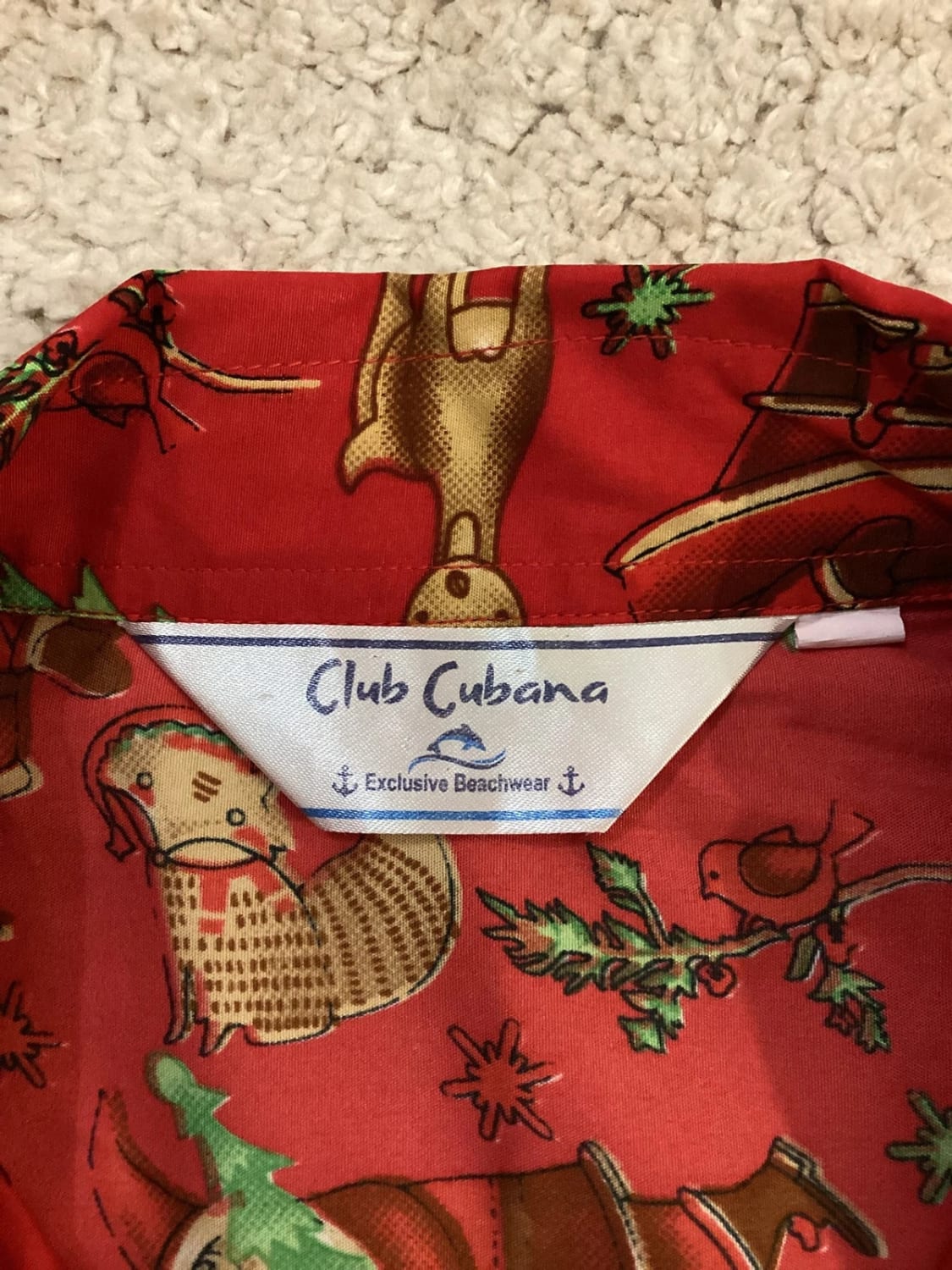 🔴 Chemise Club Cubana - Homme M