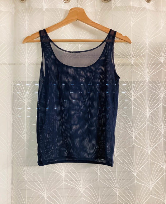 Canotta - Donna S - Blu Marina