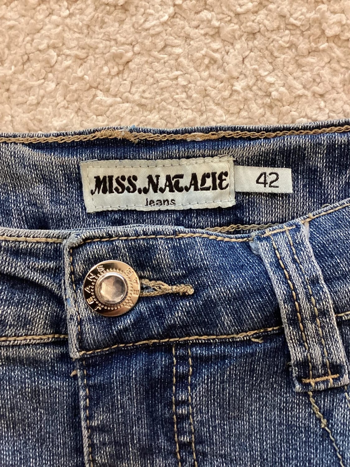 Jupe Miss Natalie Bleue - Taille IT42