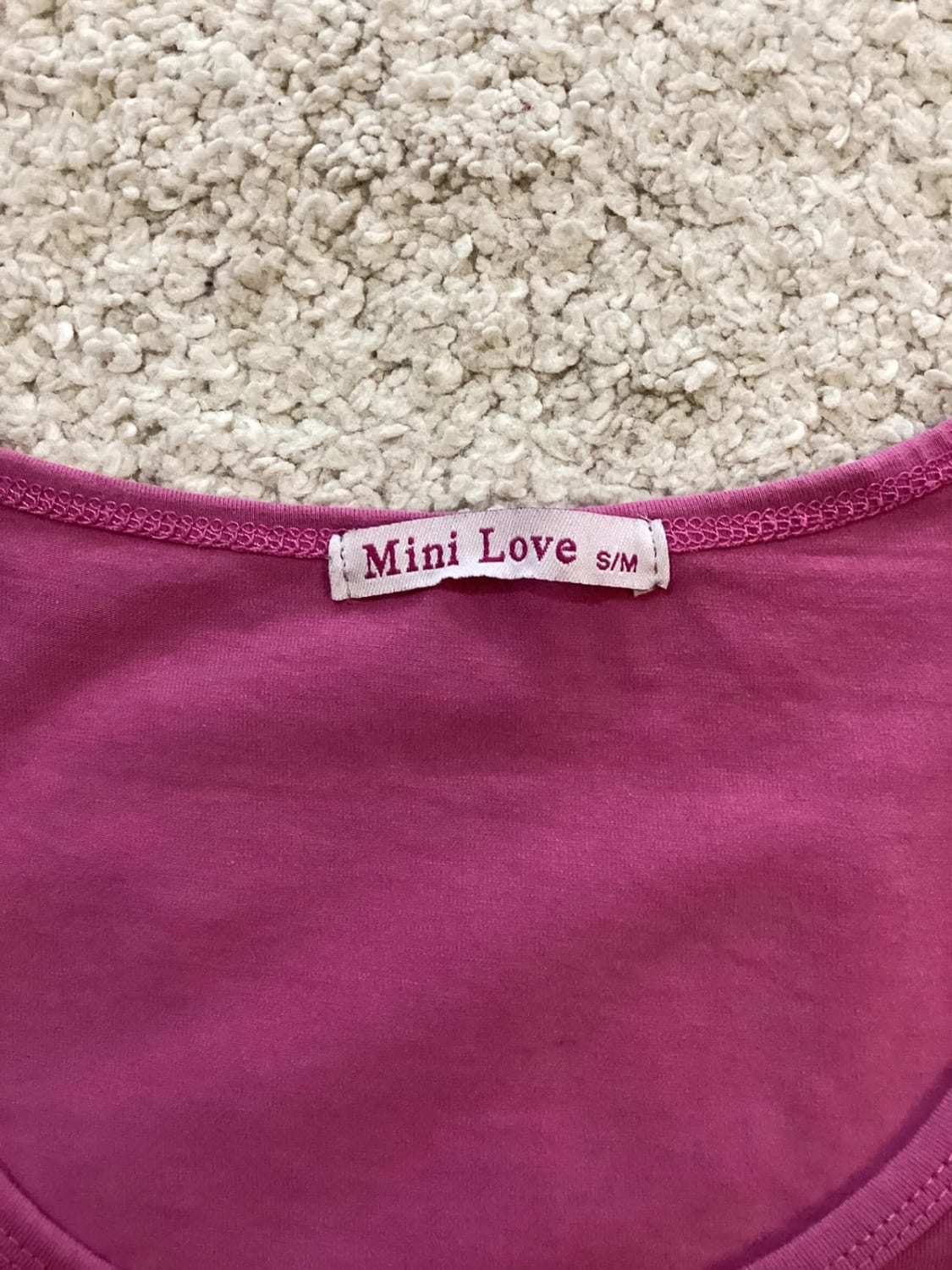 🌸 T-shirt Mini Love - Femme S/M
