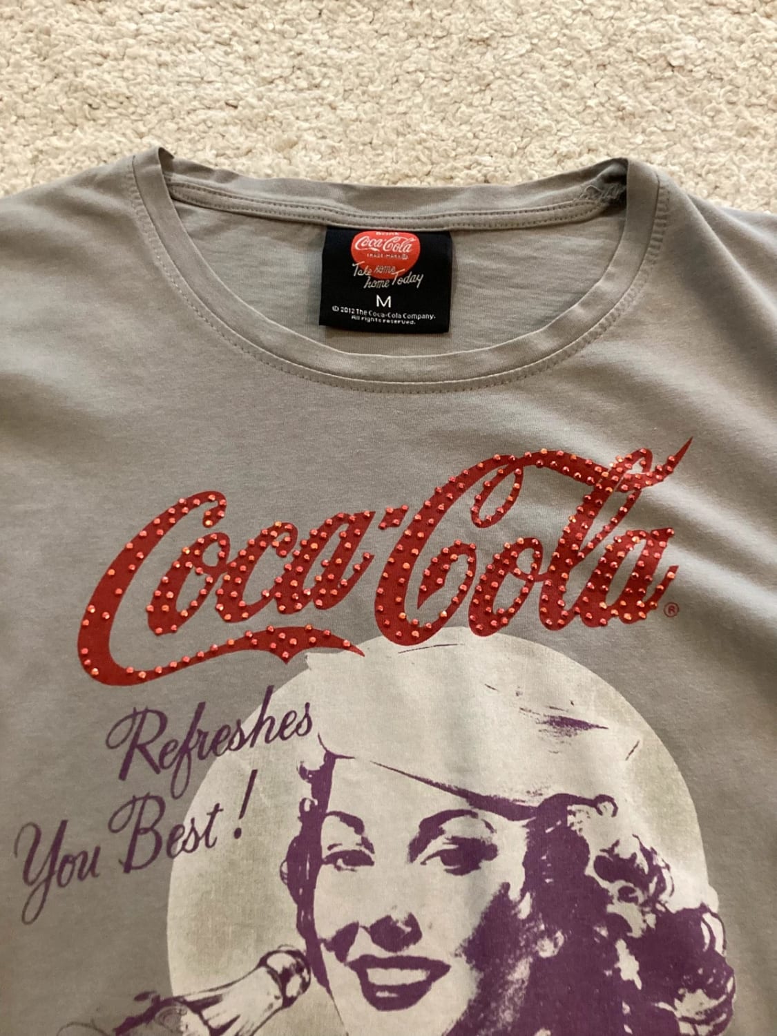 🥤 T-shirt Coca Cola - Femme M