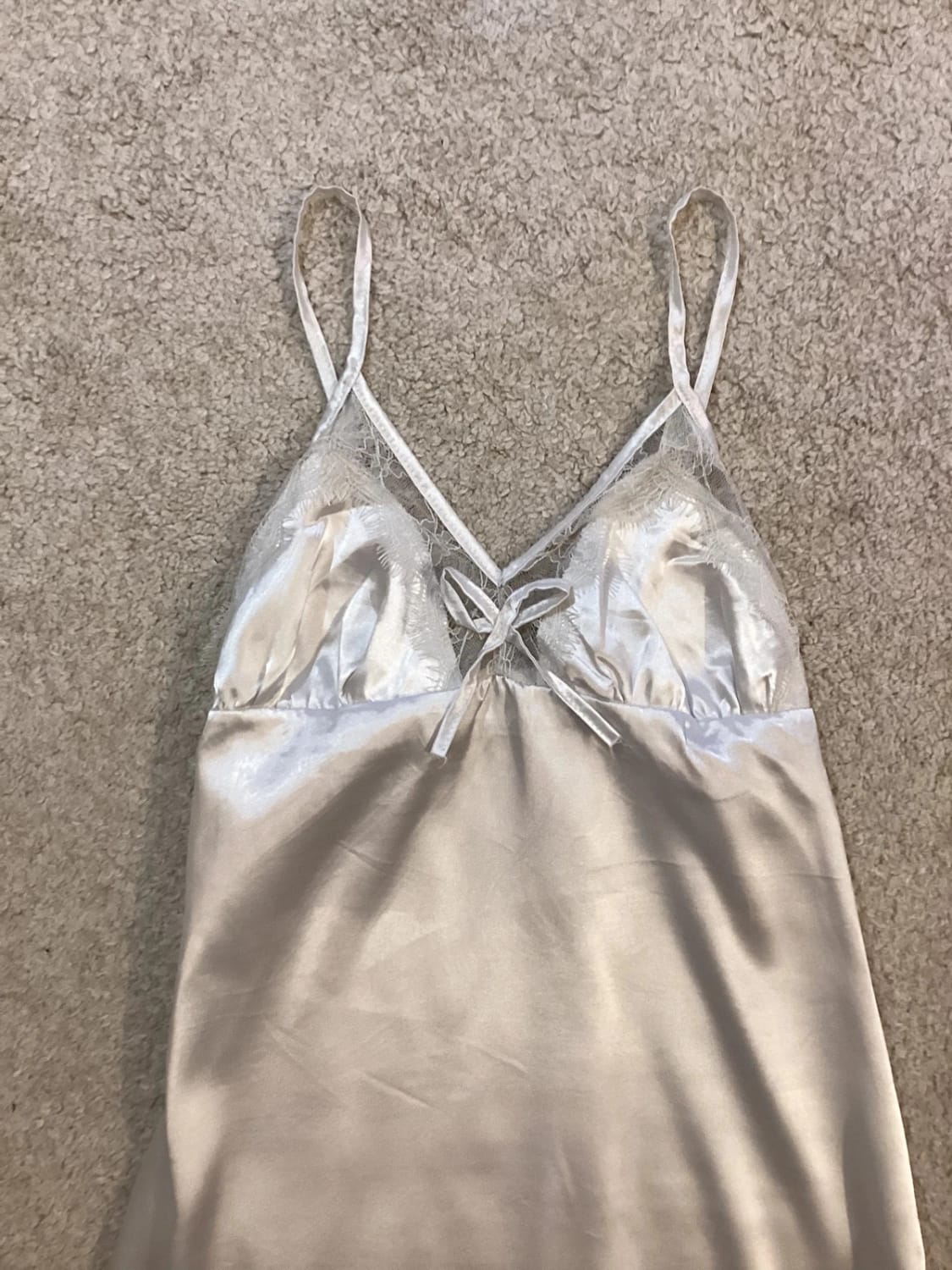 Robe de Nuit Blanche - Taille S