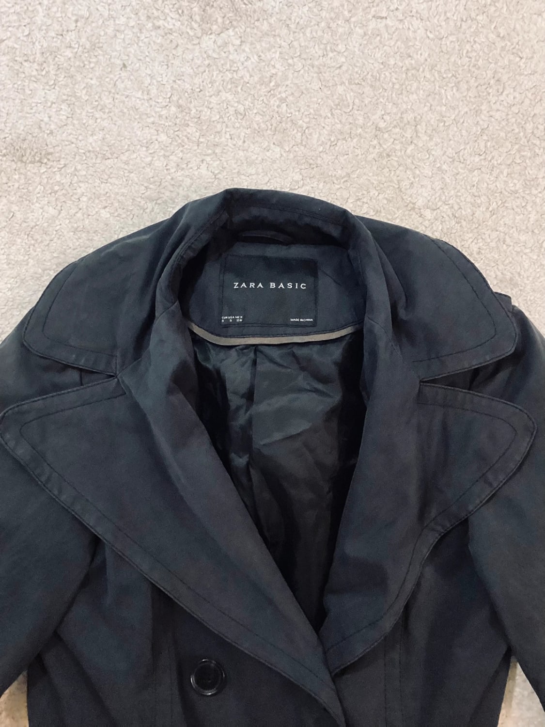 Trench Zara Basic - Femme S