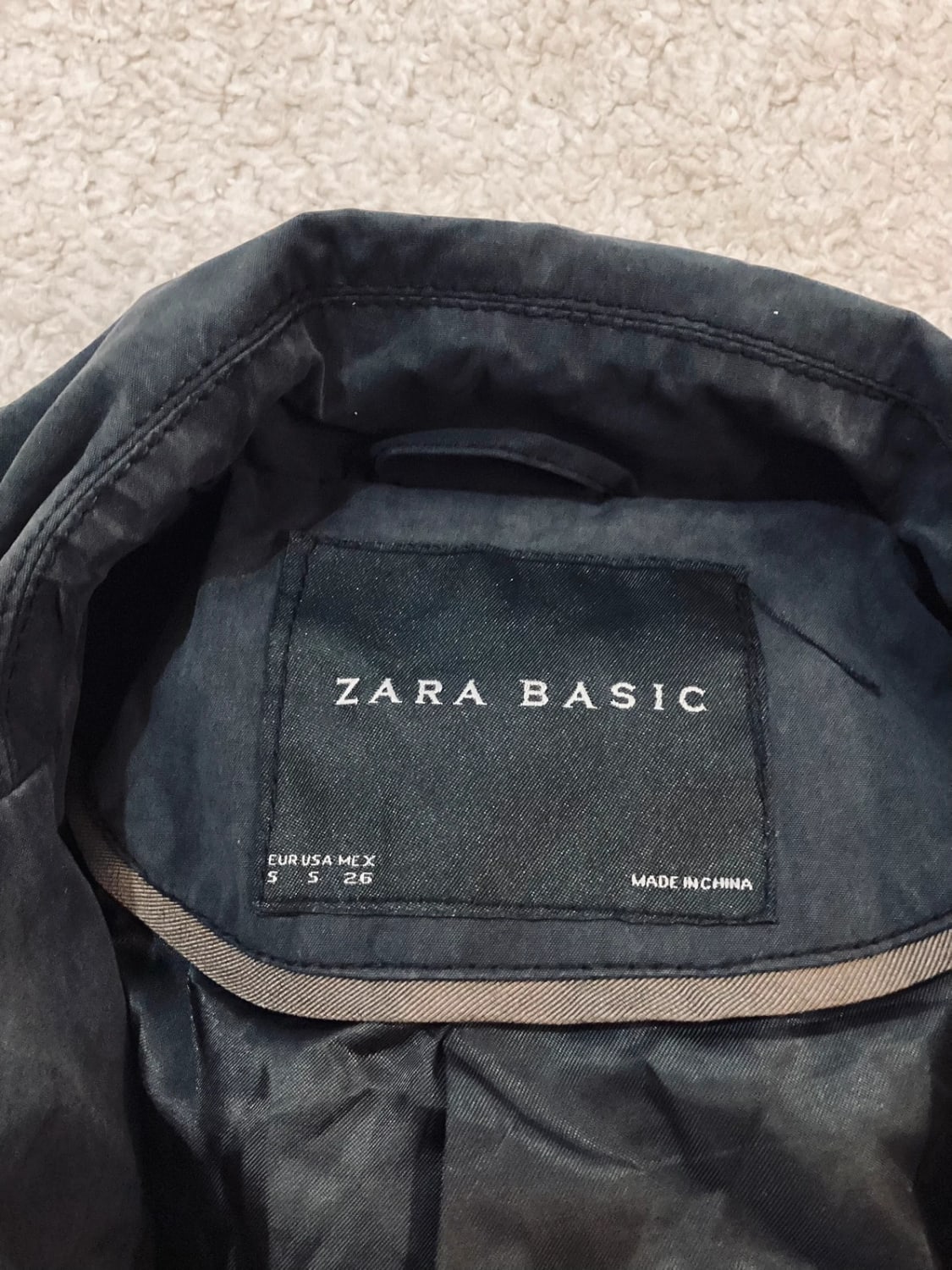Trench Zara Basic - Femme S
