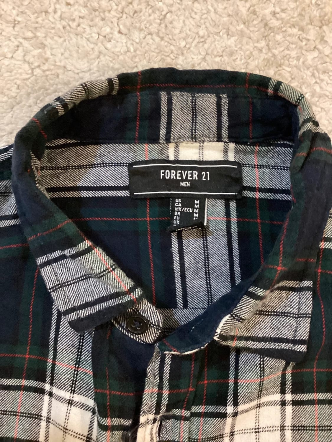 🌲 Chemise Forever 21 - Homme M