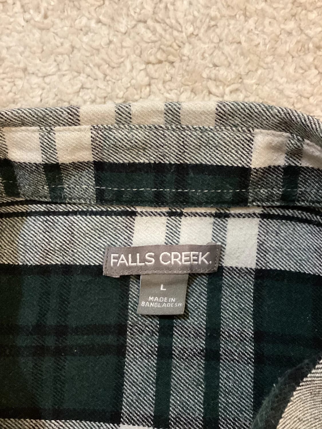 🌿 Chemise Falls Creek - Homme L