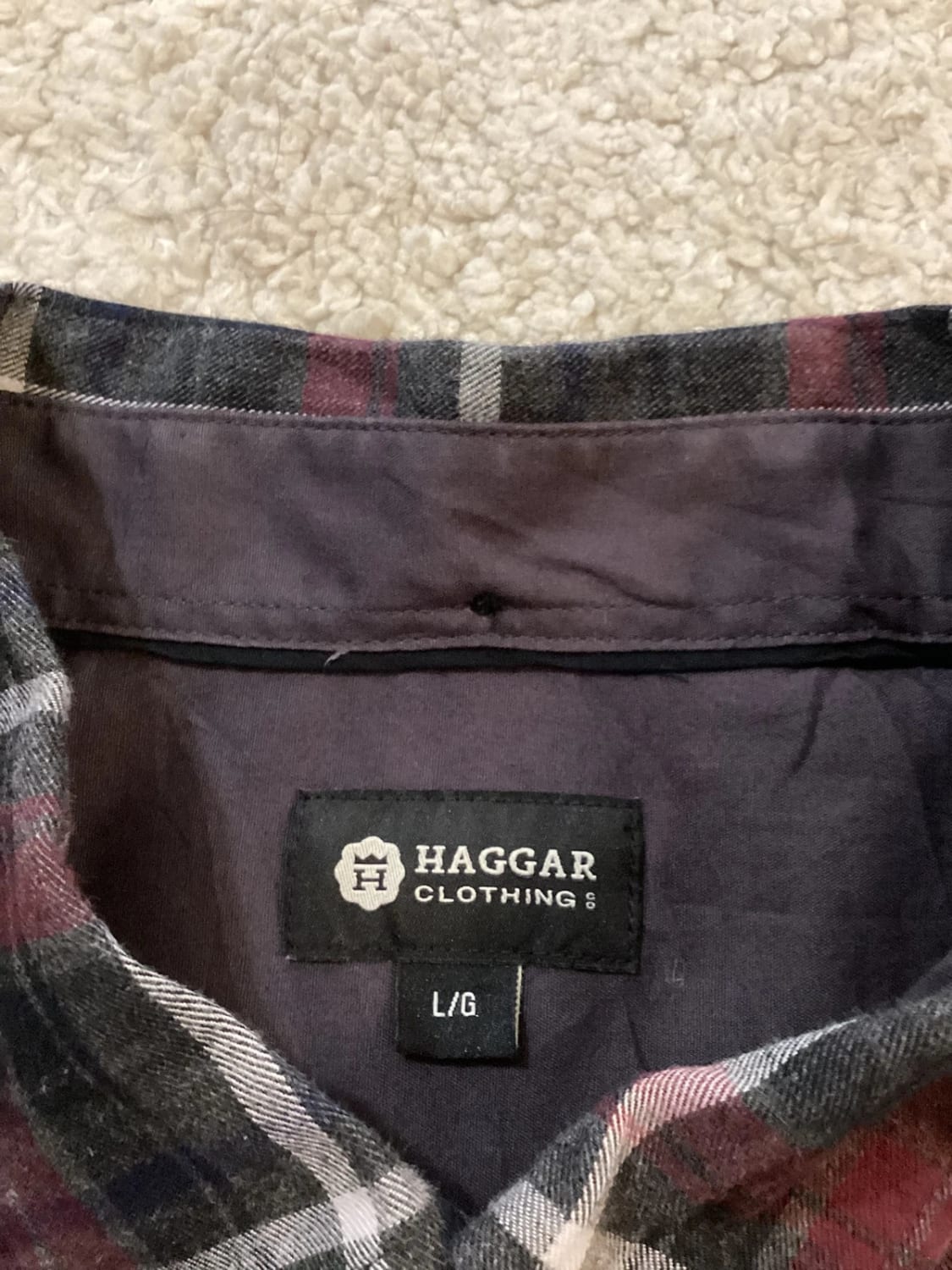 🍷 Chemise Haggar - Homme L