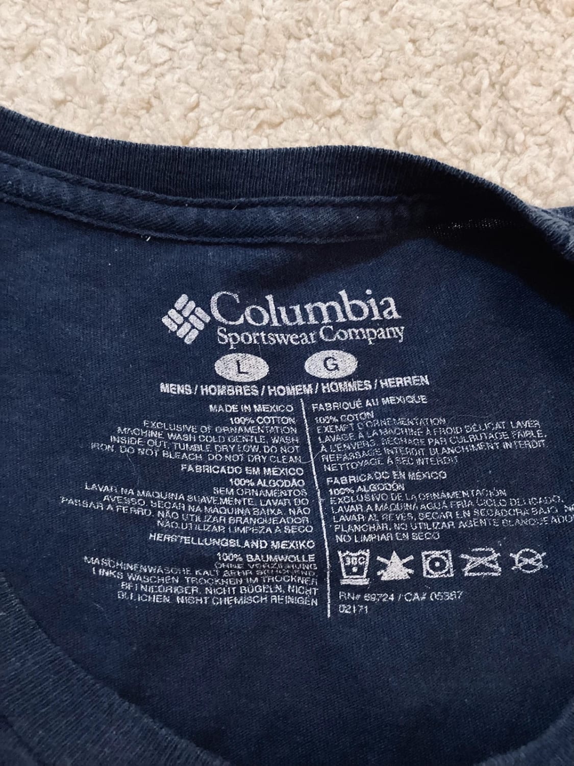 💙 T-shirt Columbia - Homme L