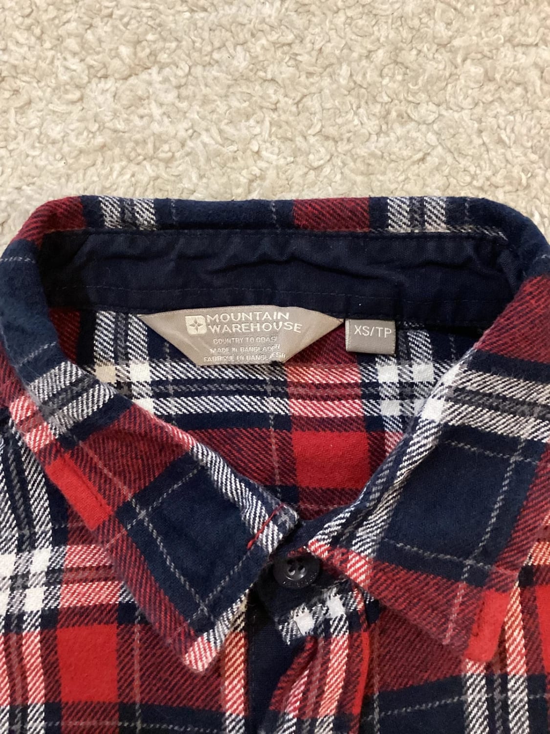 🌼 Camisa Mountain Warehouse - Mujer XS