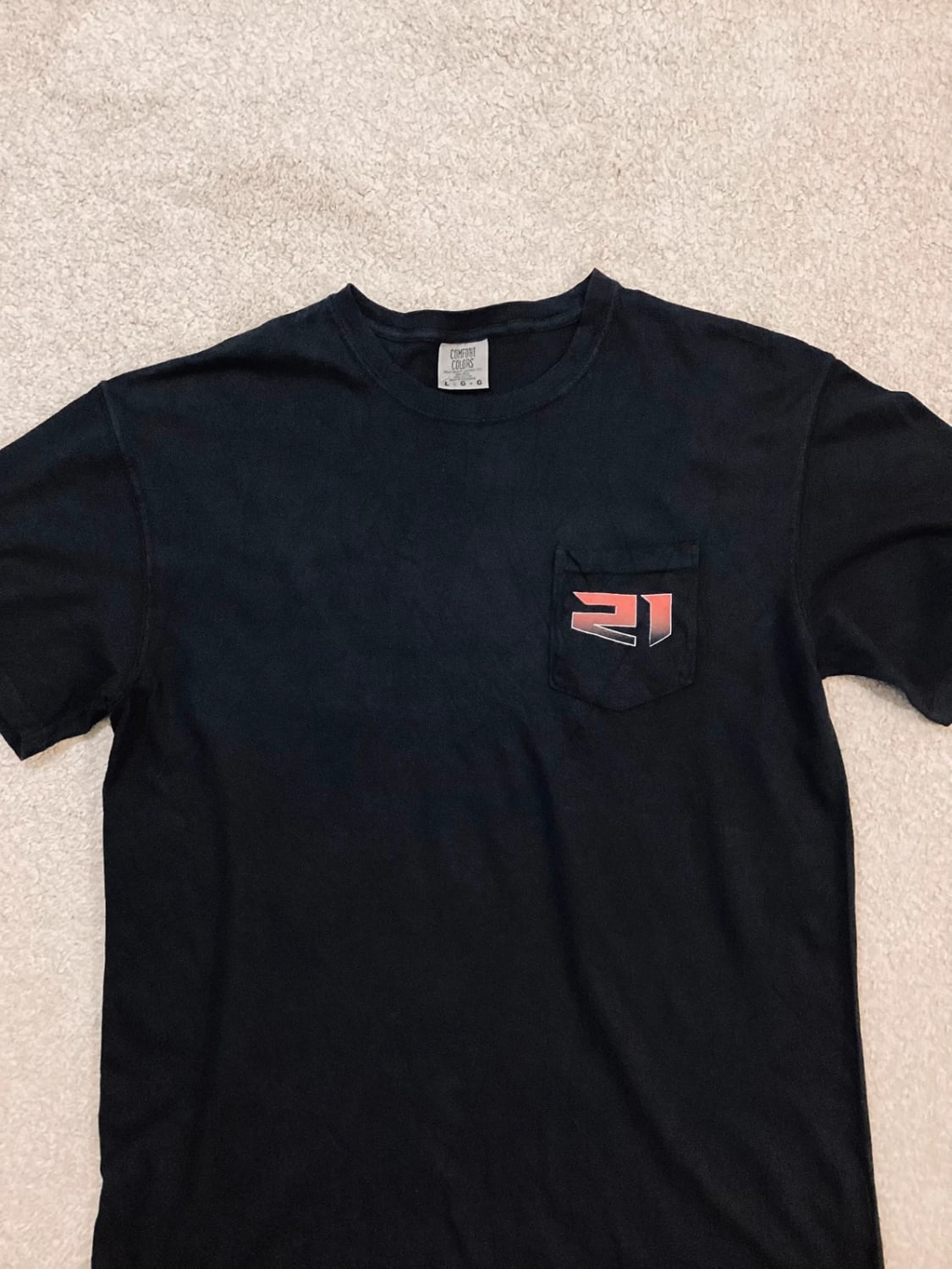 T-shirt Comfort Colors L - Tres Bon Etat