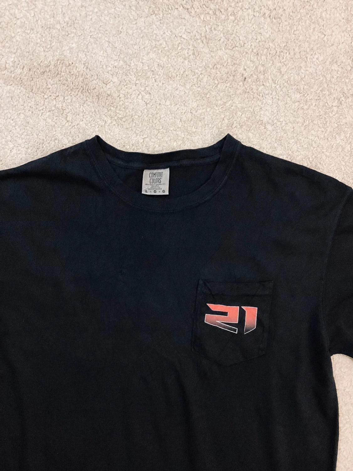 T-shirt Comfort Colors L - Tres Bon Etat