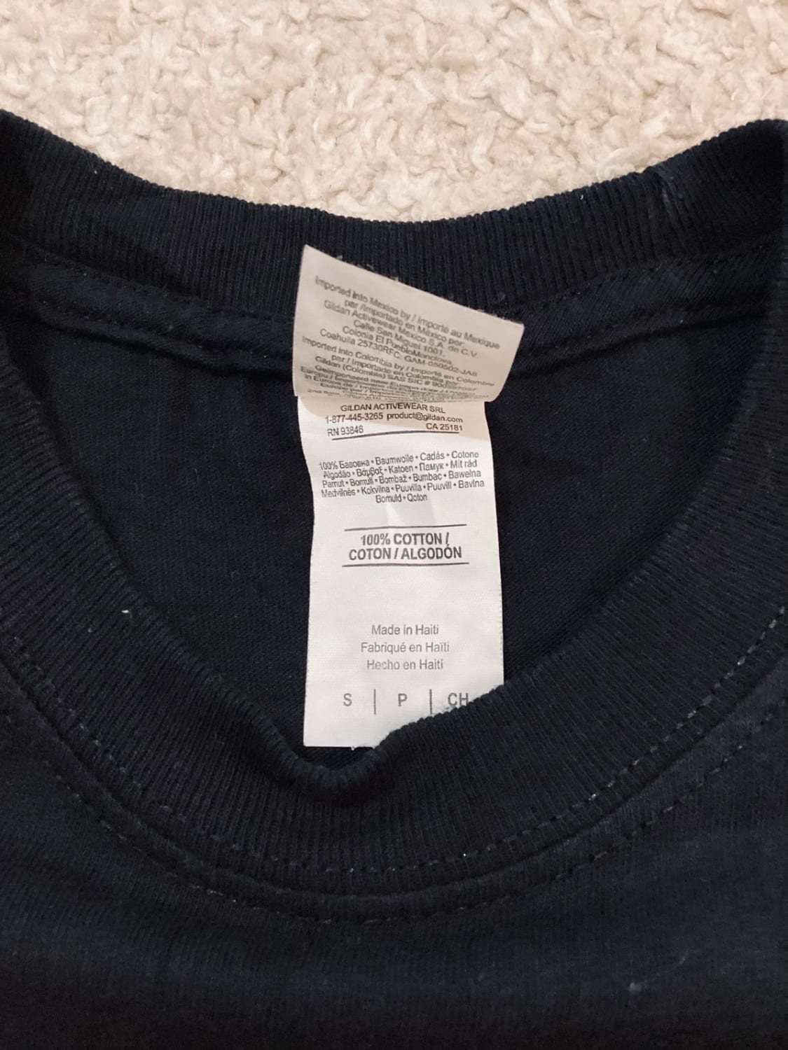 T-shirt Gildan S - Muito Bom Estado